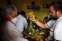 Miércoles 14 de octubre del 2020. Tuxtla Gutiérrez. La comunidad #Zoque realiza los rituales y recorridos costumbristas correspondientes al mes de octubre adecuando el traslado de las Vírgenes de #Copoya