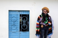 Lunes 14 de octubre del 2019. Tuxtla Gutiérrez. Al inicio del recorrido de  La Bajada de las Vírgenes de Copoya durante las celebraciones patronales de la Virgen del Rosario en la comunidad Zoque de Chiapas