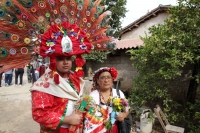 Sábado 30 de enero del 2016. Tuxtla Gutiérrez. La comunidad de la Mayordomía Zoque de Tuxtla Gutiérrez inicia el recorrido de la Bajada de las Vírgenes de Copoya.