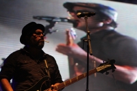 Domingo 22 de mayo. Esta noche se llevo a cabo el concierto Corona Fest 2011 Con Molotov, Fobia, Sussie 4, Los Odios, jumbo, Los Daniels y Porcelana de Monterrey. En la imagen el grupo Los Jumbo.