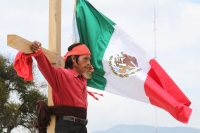 Lunes 3 de octubre. Indígenas crucificados.