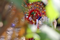 Domingo 30 de abril del 2017. Tuxtla Gutiérrez. La visita a la Cueva de los Ramilletes se realiza en la víspera de día de la Santa Cruz en donde la comunidad Zoque realiza la ofrenda dentro de los ritos propiciatorios de esta comunidad de la depresión cen