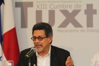 Lunes 16 de octubre. Reunión preparatoria de la Cumbre de Tuxtla.