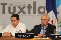 Lunes 16 de octubre. Reunión preparatoria de la Cumbre de Tuxtla.