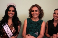 Viernes 6 de julio del 2018. Tuxtla Gutiérrez. Las organizadoras del certamen de Belleza Mexicana Universal Chiapas presentan testa mañana la convocatoria para buscar representantes para representar este estado del sureste en la plataforma del concurso 
