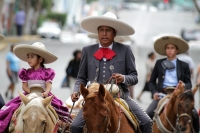 Martes 20 de noviembre del 2018. Tuxtla Gutiérrez. Los jóvenes y adultos mayores participan esta mañana en las actividades del desfile conmemorativo de la Revolución Mexicana, esta mañana en la Avenida Central de la capital del estado de Chiapas