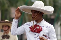 Viernes 20 de noviembre del 2015. Tuxtla Gutiérrez. Aspectos del desfile conmemorativo a la Revolución Mexicana, esta mañana en la capital del estado de Chiapas.