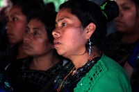 Lunes 12 de marzo del 2018. Tuxtla Gutiérrez. Las Familias desplazadas del ejjdo Puebla del municipio de Chenalho