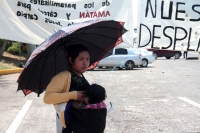 Viernes 24 de mayo del 2019. Chiapa de Corzo. Los niños desplazados del Ejido Puebla de Chenalho descansan este medio día al cumplirse un año más de los hechos violentos que les obligaron a salir de esta comunidad de Chiapas.