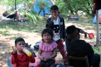 Viernes 24 de mayo del 2019. Chiapa de Corzo. Los niños desplazados del Ejido Puebla de Chenalho descansan este medio dÃa al cumplirse un año más de los hechos violentos que les obligaron a salir de esta comunidad de Chiapas. Viernes 24 de mayo del 2019. Chiapa de Corzo. Los niños desplazados del Ejido Puebla de Chenalho descansan este medio dÃa al cumplirse un año más de los hechos violentos que les obligaron a salir de esta comunidad de Chiapas.