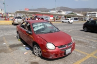 Viernes 15 de marzo del 2019. Tuxtla Gutiérrez. Negocios con destrozos y autos vandalizados después del operativo de desalojo del predio invadido en el libramiento norte