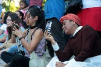 Miércoles 27 de marzo del 2019. Tuxtla Gutiérrez. Los creadores de teatro en Chiapas celebran el Día Internacional de la Danza llevando a la calles del poniente algunas de las obras que se producen en este estado y en México