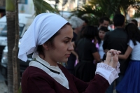 Miércoles 27 de marzo del 2019. Tuxtla Gutiérrez. Los creadores de teatro en Chiapas celebran el Día Internacional de la Danza llevando a la calles del poniente algunas de las obras que se producen en este estado y en México