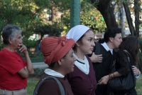 Miércoles 27 de marzo del 2019. Tuxtla Gutiérrez. Los creadores de teatro en Chiapas celebran el Día Internacional de la Danza llevando a la calles del poniente algunas de las obras que se producen en este estado y en México