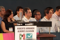 Miércoles 20 de junio del 2018. Tuxtla Gutiérrez. Dos de los candidatos a la gubernatura del estado de Chiapas asisten al Debate Ciudadano organizado por la COPARMEX; Jesús Orantes, candidato independiente y José Antonio Aguilar Bodegas del PRD-PAN y 