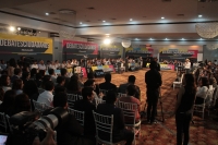 Miércoles 20 de junio del 2018. Tuxtla Gutiérrez. Dos de los candidatos a la gubernatura del estado de Chiapas asisten al Debate Ciudadano organizado por la COPARMEX; Jesús Orantes, candidato independiente y José Antonio Aguilar Bodegas del PRD-PAN y 
