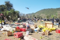 Viernes 7 de diciembre del 2012. Fto/Miradasur. San Cristóbal de las Casas, Chiapas. Elementos de la PolicÃa Estatal desalojan la carretera que conduce a San Juan Chamula y desalojan el predio denominado Rancho El Ellar en San Cristóbal de las Casas. Viernes 7 de diciembre del 2012. Fto/Miradasur. San Cristóbal de las Casas, Chiapas. Elementos de la PolicÃa Estatal desalojan la carretera que conduce a San Juan Chamula y desalojan el predio denominado Rancho El Ellar en San Cristóbal de las Casas.