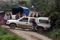Domingo 6 de enero del 2013. Chilón, Chiapas. La extrema pobreza y las inclemencias del clima continúan enfermando a las familias de la Sierra después de que fallecieran varios menores durante las semanas pasadas.