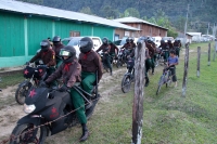 Lunes 31 de diciembre del 2018. Las Margaritas. Estamos solos, EZLN. 25 aniversario del levantamiento armado en Chiapas.