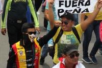 Lunes 1 de mayo del 2017. Tuxtla Gutiérrez. Los jóvenes estudiantes participando en las actividades convocadas para estos días en la jornadas dl movimiento de resistencia social