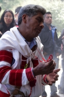 Viernes 10 de octubre del 2014. San Cristóbal de las Casas. Durante la inauguración del Encuentro Internacional de Escritores en Lengua Indígena que se realiza en la Universidad Intercultural de Chiapas.