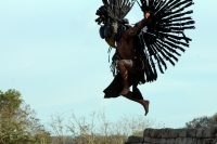 Lunes 19 de marzo del 2012. Representación maya recibe el equinoccio en Tenam Puente.