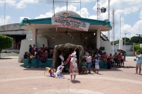 Sábado 5 de octubre del 2019. Escuintla. Durante la celebración de la Virgen del Rosario se realiza la Danza de Moros y Cristianos.