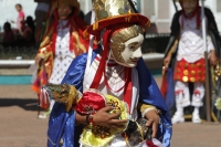 Sábado 5 de octubre del 2019. Escuintla. Durante la celebración de la Virgen del Rosario se realiza la Danza de Moros y Cristianos.