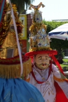 Sábado 5 de octubre del 2019. Escuintla. Durante la celebración de la Virgen del Rosario se realiza la Danza de Moros y Cristianos.