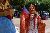 Sábado 5 de octubre del 2019. Escuintla. Durante la celebración de la Virgen del Rosario se realiza la Danza de Moros y Cristianos.