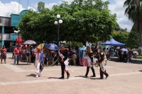 Sábado 5 de octubre del 2019. Escuintla. Durante la celebración de la Virgen del Rosario se realiza la Danza de Moros y Cristianos.