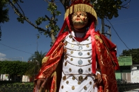 Sábado 5 de octubre del 2019. Escuintla. Durante la celebración de la Virgen del Rosario se realiza la Danza de Moros y Cristianos.