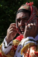 Sábado 5 de octubre del 2019. Escuintla. Durante la celebración de la Virgen del Rosario se realiza la Danza de Moros y Cristianos.