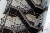 Jueves 6 de junio del 2019. Tuxtla Gutiérrez. Geometría urbana del centro de la ciudad.