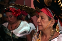 Jueves 29 de junio del 2019. Tuxtla Gutiérrez. El Baile de las Espuelas o Tonguy Etsé. Los participantes de este rito costumbrista recorren las casas de las familias que guardan las costumbres de la etnia zoques