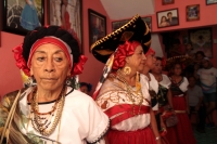 Jueves 29 de junio del 2019. Tuxtla Gutiérrez. El Baile de las Espuelas o Tonguy Etsé. Los participantes de este rito costumbrista recorren las casas de las familias que guardan las costumbres de la etnia zoques