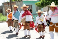 Jueves 29 de junio del 2019. Tuxtla Gutiérrez. El Baile de las Espuelas o Tonguy Etsé. Los participantes de este rito costumbrista recorren las casas de las familias que guardan las costumbres de la etnia zoques