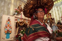 Jueves 29 de junio del 2019. Tuxtla Gutiérrez. El Baile de las Espuelas o Tonguy Etsé. Los participantes de este rito costumbrista recorren las casas de las familias que guardan las costumbres de la etnia zoques