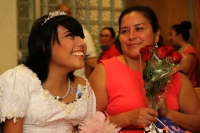 Domingo 7 de octubre del 2018. Tuxtla Gutiérrez. Estefanie, joven con leucemia celebra sus XV años con su familia, niños internos y doctores en el Hospital de Especialidades Pediátricas de Chiapas