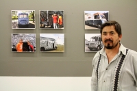 Viernes 11 de agosto del 2017. Tuxtla Gutiérrez. Artemio Rodríguez, grabador michoacano presenta esta noche su exposición y libro American Dream donde presenta en retrospectiva 10 años de grabado e impresión ahora en la Galería de Arte Contemporáneo de CC