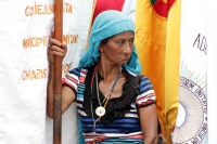 Jueves 22 de junio del 2017. Tuxtla Gutiérrez. La manifestación en contra de las políticas extractivas en Chiapas del Movimiento Indígena del Pueblo Creyente Zoque en Defensa de la Vida y la Tierra.reúne a diferentes organizaciones sociales de los grupos 