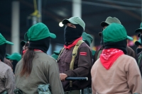 Lunes 31 de diciembre del 2018. Las Margaritas. Estamos solos, EZLN. 25 aniversario del levantamiento armado en Chiapas.