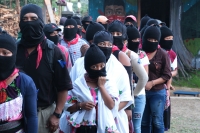 Lunes 31 de diciembre del 2018. Las Margaritas. Estamos solos, EZLN. 25 aniversario del levantamiento armado en Chiapas.