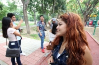 Lunes 22 de mayo del 2017. Tuxtla Gutiérrez. Meet May 2017/Joyyo Mayu Foto Libre. Algunas fotos del ejercicio de los Jóvenes fotógrafos que se reúnen este domingo pasado en este parque para realizar prácticas fotográficas y hablar en torno a su negativa d