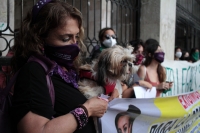 Lunes 28 de septiembre del 2020. Tuxtla Gutiérrez. Durante la manifestación feminista durante el Día de Acción Global por el acceso al Aborto Legal y Seguro esta tarde en la capital de #Chiapas