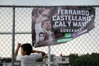 Jueves 21 de junio del 2018. Tuxtla Gutiérrez. Aspecto durante el evento de la campaña electoral par gobernador de Fernando Castellanos en la Colonia 6 de Junio y en la Colonia Democrática de la ciudad.