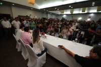 Domingo uno de julio del 2018. Tuxtla Gutiérrez. Conferencia de Fernando Castellanos  al termino del proceso electoral donde se elige al nuevo presidente de México, Gobernador y representantes Chiapanecos.