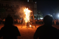 20230409. Chiapa de Corzo. Ceremonia del Fuego Nuevo al termino de la Semana Santa.