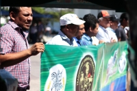 Martes 3 de marzo del 2020. Tuxtla Gutiérrez. Veterinarios y asociaciones de galleros protestan en contra de la propuesta que regula el maltrato animal en Chiapas