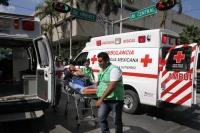 Sábado 24 de noviembre del 2018. Tuxtla Gutiérrez. Elementos de las corporaciones policiacas repliegan los disturbios en el centro de la ciudad durante el último informe del gobierno chiapaneco de Manuel Velazco Coello este medio dí­a.